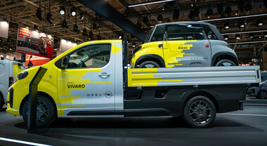 Opel, anche il commerciale &ldquo;tascabile&rdquo; Rocks Kargo da 2,41 metri di lunghezza in vetrina allo Iaa Transportation