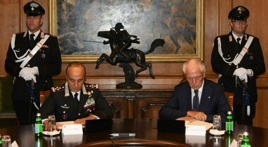 Pirelli, parte sperimentazione Cyber tyre sulle vetture dei Carabinieri del nucleo radiomobile di Roma
