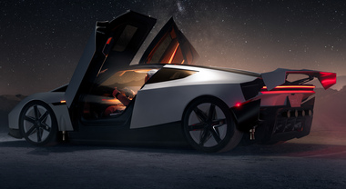 Tesla svela la Roadster, l'auto sportiva capace di volare. Accelera da 0 a 100 km/h in appena 0,81 secondi