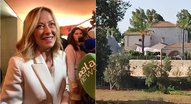 Giorgia Meloni, vacanza a Ceglie Messapica con Giambruno e Ginevra ...