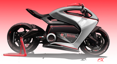 FSD 59 firmata Stephenson, debutta la futuribile moto elettrica. Reveal a sorpresa al Salone di Ginevra 2024