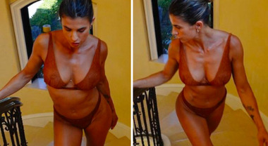 Elisabetta Canalis e il suo remix 2023, i fan: «Sei la donna perfetta»