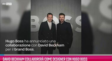 David Beckham collaborerà come designer con Hugo Boss