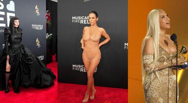 Grammy 2025, pagelle look: Bianca Censori nuda (0), Beyoncé sembra ...