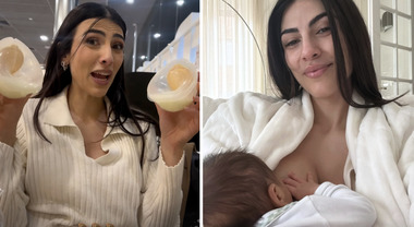 Giulia Salemi, l'emergenza latte: «Ho una produzione industriale ...