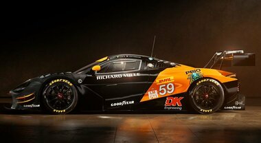 McLaren svela la livrea della 720S GT3 EVO per il Wec 2024. La vettura correrà in classe LM GT3 con il team United Autosport