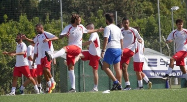 Monterosi ko 2 0 contro l Arezzo. Decide la doppietta di Moscardelli