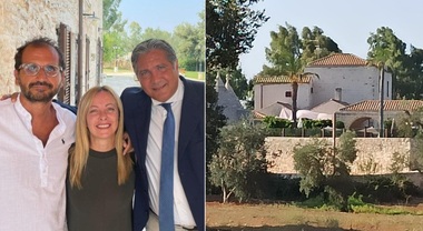 Giorgia Meloni in vacanza in Puglia: la cena a Borgo Egnazia, poi ...