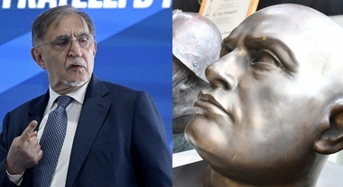 La Russa: «Busto Mussolini? Era un regalo di mio padre, l'ho dato a mia sorella»