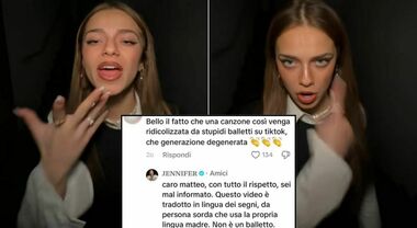 Jenny Serpi, influencer sorda insultata: «Stupido balletto». Ma ...