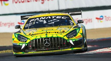 Auer-Engel (Mercedes) vincono a Magny-Cours e tengono aperti i giochi di campionato, Patrese-Ferrari (Audi) concedono il bis in Gold