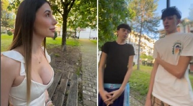 Vi piace il mio Auschwitz?», il video di Michelle Comi con i due ...