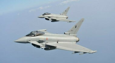 Volo Roma Berlino perde i contatti radio due Eurofighter F 2000