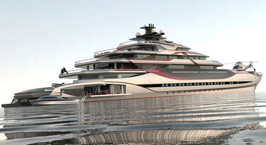 Si chiama Juno il giga yacht “sognato” da Enzo Manca, nave da diporto di 109 metri con eliporto, piscina e tanto altro
