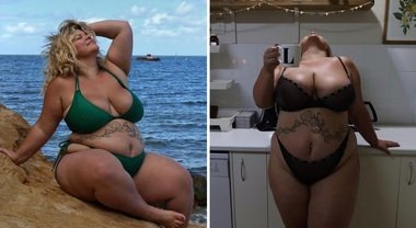 L'influencer ha la 12esima di seno, attaccata dagli hater: «Le mie ...