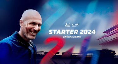 24 Ore di Le Mans, Zinédine Zidane starter ufficiale dell'edizione 2024