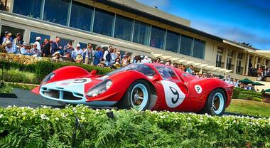 Monterey Car Week, passione alle stelle e aste stratosferiche. Record di pubblico, svetta la Ferrari 412 P da 30,255 ml di dollari