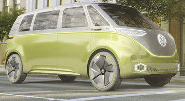 Volkswagen I.D. Buzz, il mitico pulmino tedesco diventa elettrico e autonomo