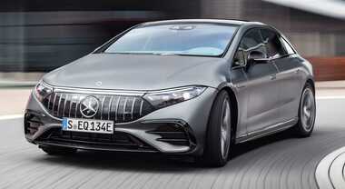 Mercedes AMG EQS 53 l elettrica sportiva debutta in Italia. Versione piu performante da 761 cv