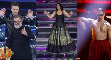 Sanremo 2025, top e flop serata cover: La bella stronza di Fedez ...