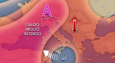 caldo calore rosso