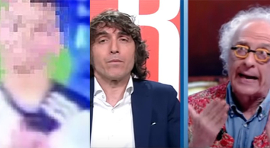 Bimbo anti-Juve in diretta televisiva: Ho coperto lo scudetto di quella  squadra