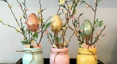 L'albero di Pasqua in appartamento o in giardino per la gioia dei più  piccoli