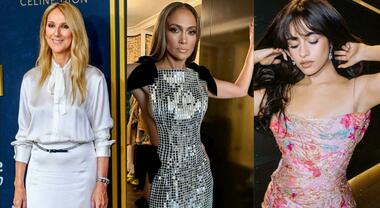 Celine Dion, Jennifer Lopez, Camilla Cabello alla festa di Elie ...