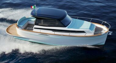 Apreamare alla conquista dell’America e del Nord Europa con il 35 Cabin, versione chiusa del gozzo del rilancio