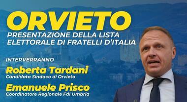 Il ministro Lollobrigida a Orvieto per la presentazione dei candidati di Fratelli d'Italia