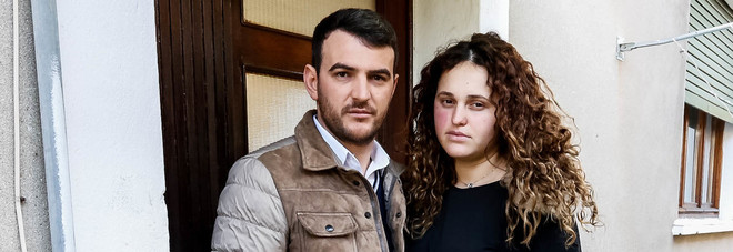 I genitori della piccola Aria I genitori della piccola Aria