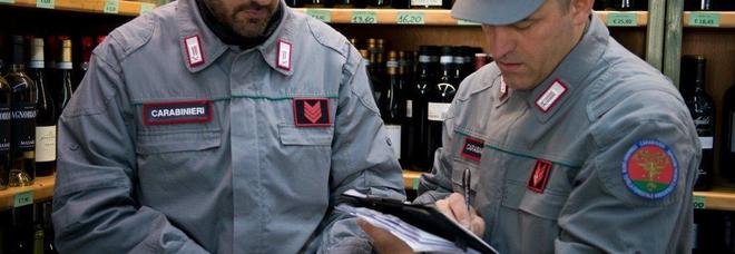 I controlli durante l'operazione dei carabinieri forestali