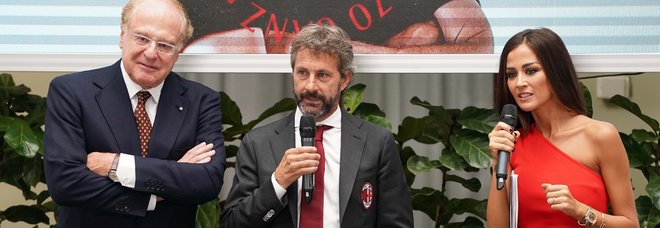 Paolo Scaroni, Maurino Ganz e Giorgia Palmas