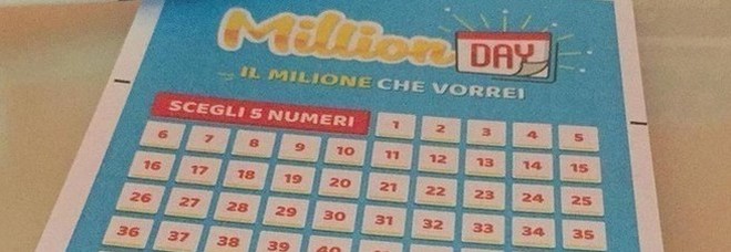 Million Day, l'estrazione in diretta di oggi lunedì 14 gennaio 2019: tutti i numeri vincenti