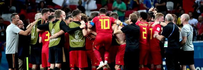 Impresa Belgio: 2-1 al Brasile
Neymar a casa, i rossi in semifinale