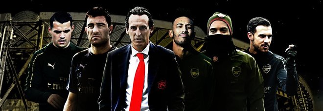 L'Arsenal festeggia la qualificazione ed evoca Gomorra