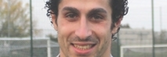 Emanuele Castellano, 28 anni, attaccante del Valdichienti. Finora ha segnato 19 reti in 21 partite