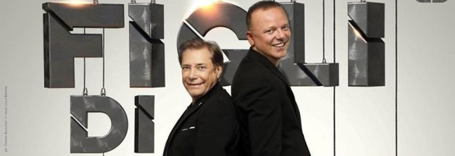 Locandina dell'evento Figli di un re minore di Nino D'Angelo e Gigi D'Alessio Locandina dell'evento Figli di un re minore di Nino D'Angelo e Gigi D'Alessio