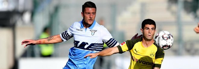 Lazio, sconfitta con il Borussia
ad Essen: Reus firma l'1-0