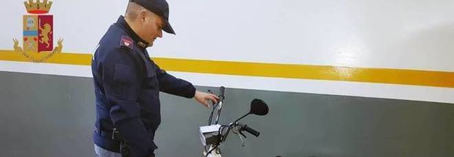 Scooter Ciao rubato 34 anni fa in Liguria ritrovato a Taranto