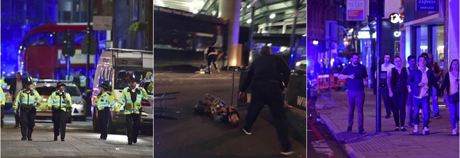 Terrore a Londra, duplice attacco: van sui pedoni e accoltellamenti Due morti e numerosi feriti I media: «Uccisi 2 assalitori»