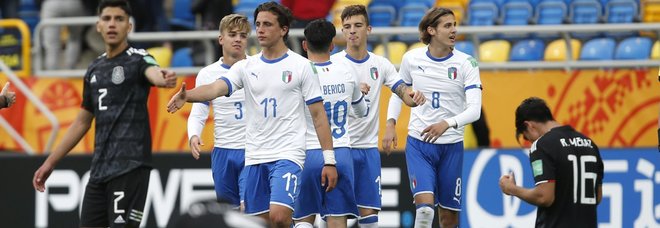Italia Under 20, debutto ok:
Messico battuto 2-1
con i gol di Frattesi e Ranieri
