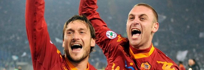 Totti saluta De Rossi: «Sei il mio fratello acquisito. Oggi è un giorno triste»