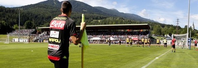 Il Napoli torna in campo a Trento:
c'è Anna Trieste tra i tifosi