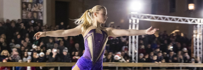 Lucrezia e il sogno olimpico: «Io la nuova Kostner? No, ho solo 17 anni» Lucrezia e il sogno olimpico: «Io la nuova Kostner? No, ho solo 17 anni»
