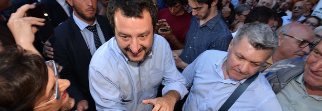 Matteo Salvini a Treviso Matteo Salvini a Treviso
