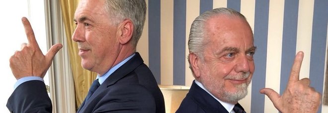 Napoli, De Laurentiis annuncia
Ancelotti: «Benvenuto Carlo»
«Sono veramente felice e onorato»