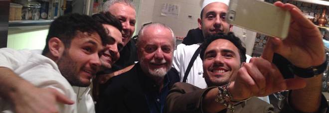 De Laurentiis a Roma fa festa
con una cena «stellata»