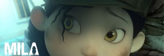 Un momento del cartoon Mila