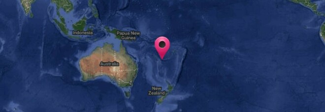Terremoto in Nuova Caledonia di magnitudo 7,5, rischio tsunami in Australia. Allerta fino al Cile